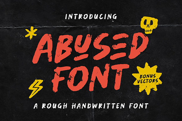 Abused: A Bold Choice for Editorial Design