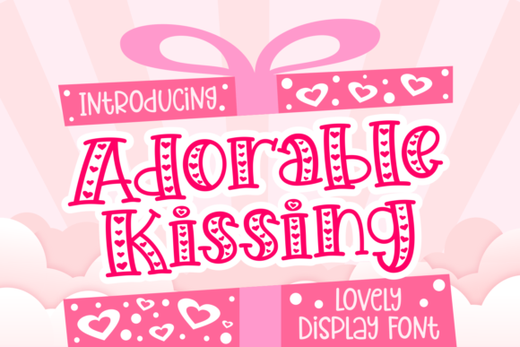 Adorable Kissing Font for Business Branding