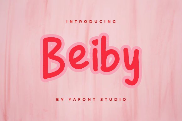 Beiby: A Quirky Display Font for Web Design