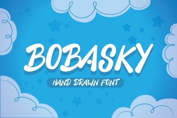 Bobasky: The Chunky Display Font That Elevates Your Brand