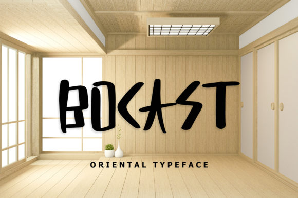 Bocast: A Playful Display Font for Web Design