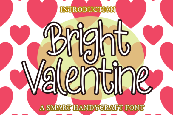Bright Valentine: A Font for Heartfelt Design