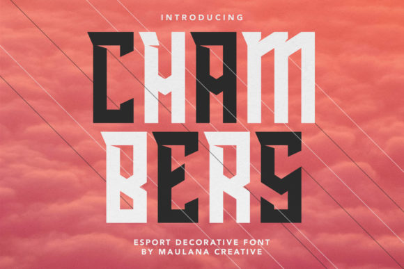 Chambers: A Vintage Display Font for Editorial Elegance