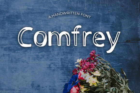 Comfrey Font for Handmade Creations