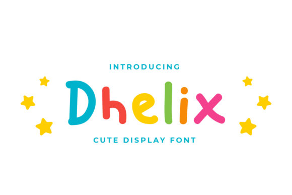 Dhelix: A Playful Font for Bold Campaigns