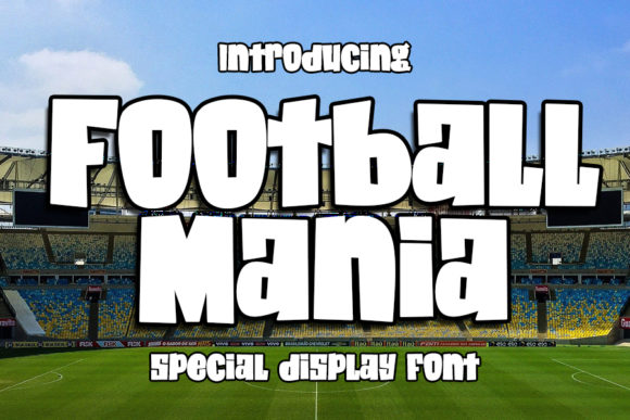 Football Mania Font for Bold Digital Campaigns