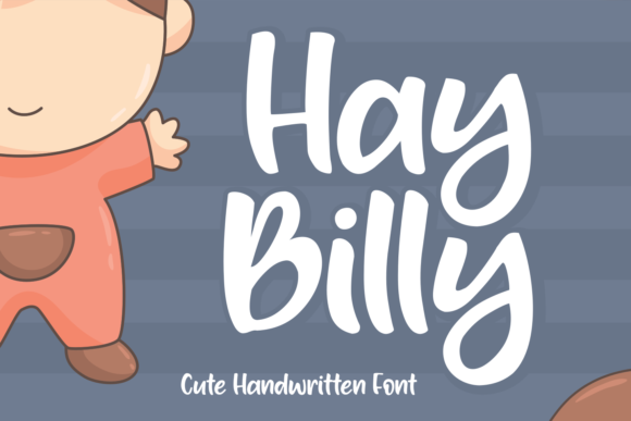 Hay Billy: A Joyful Display Font for Web Design