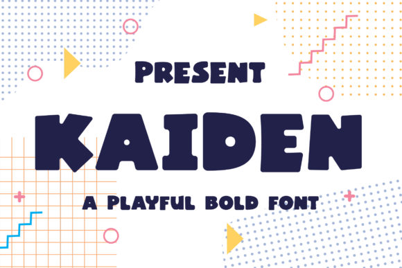 Kaiden: A Bold Display Font for Creative Branding