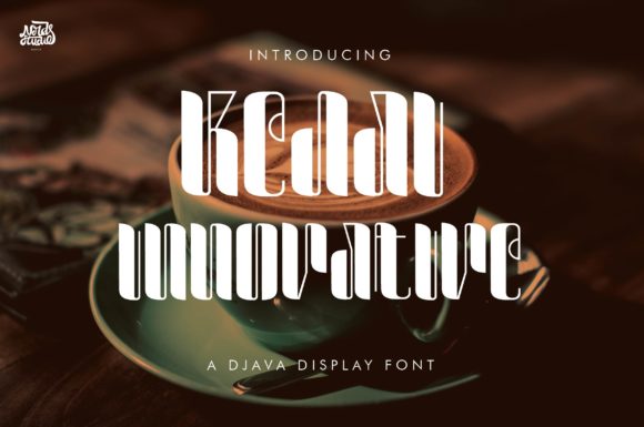 Kedai Innovative Font for Business Branding
