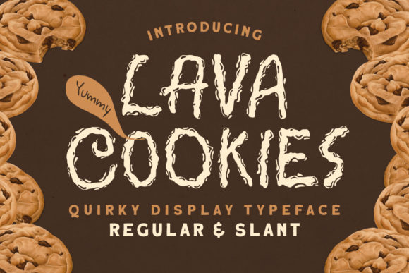 Lava Cookies Font for Handmade Creators
