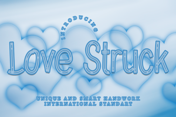 Love Struck Font for Web Design Projects