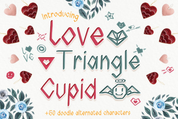 Love Triangle Cupid Font Review for Branding Projects