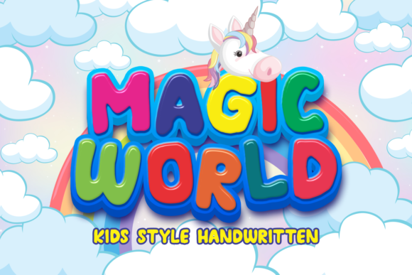 Magic World Display Font Review