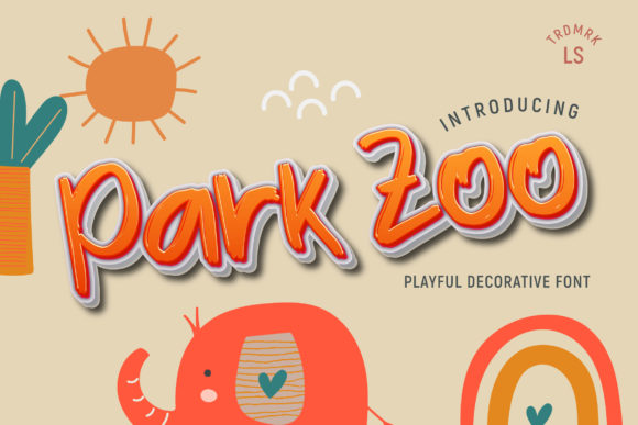 Park Zoo: A Playful Font for Branding with Personality