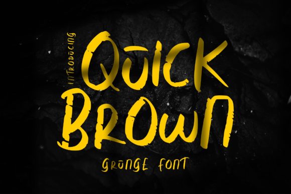 Quick Brown: A Bold Choice for Editorial Design