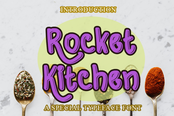 Rocket Kitchen Font for Modern Web Design