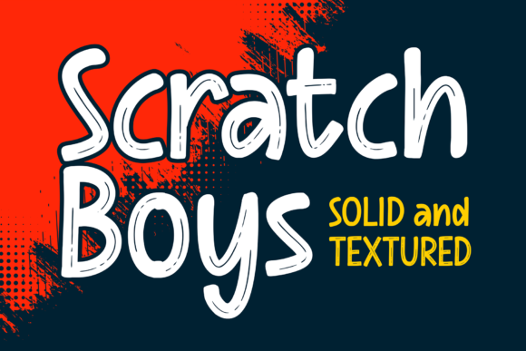 Scratch Boys Font for Web Design Projects