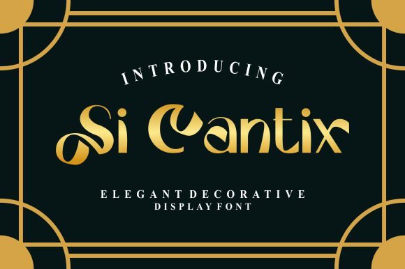 Si Cantix: A Display Font for Campaigns That Stand Out