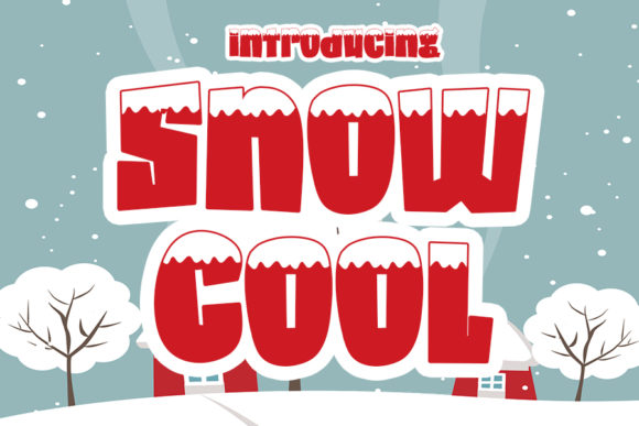 Snow Cool Display Font for Web Design