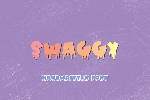 Swaggy Font for Handmade and Commercial Designs