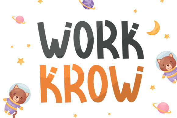 Work Krow: The Font That Makes Your Campaigns Pop